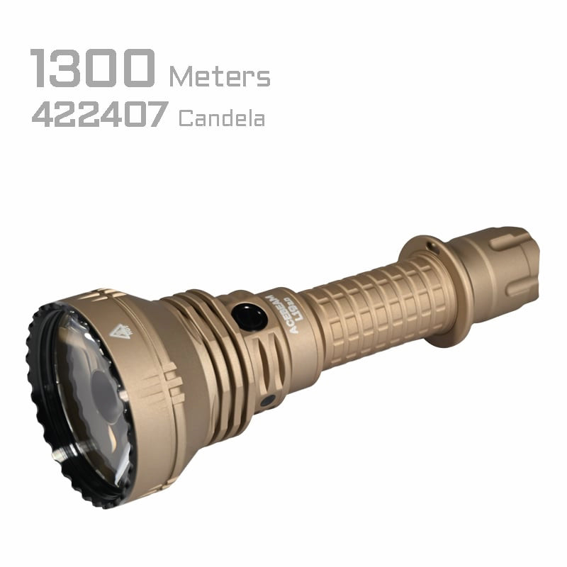 Acebeam L19 2.0 Long Range Flashlight – Outpost Supplies NZ 2014 Ltd.