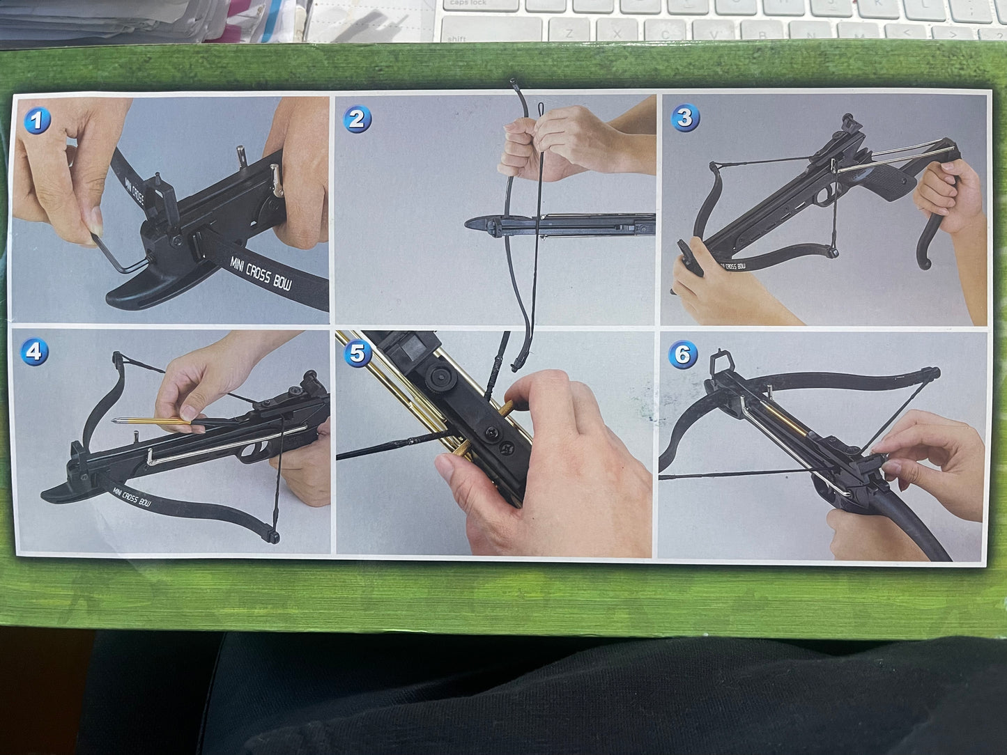 Man Kung - Self Cocking Mini Crossbow (80LB)