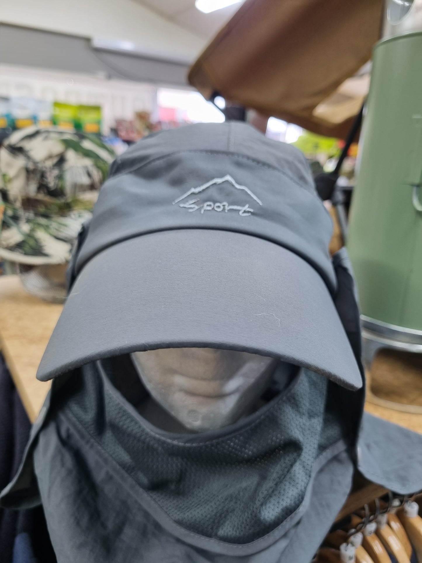 Sunhat with Neck Flap & Breathable Face Cover