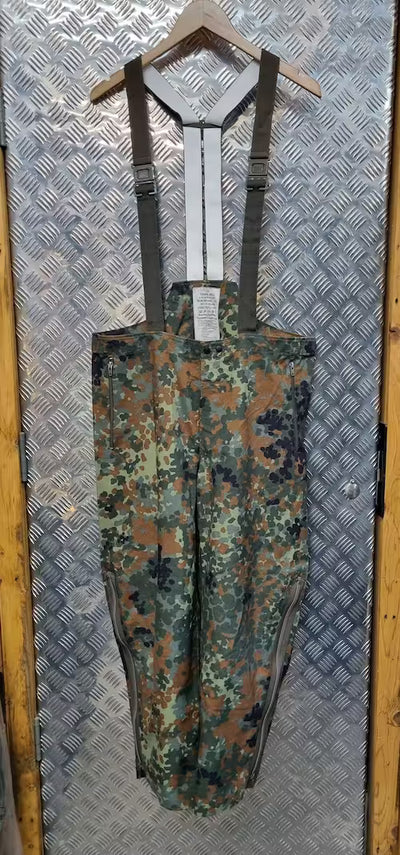 German Army Flecktarn Rain Trousers