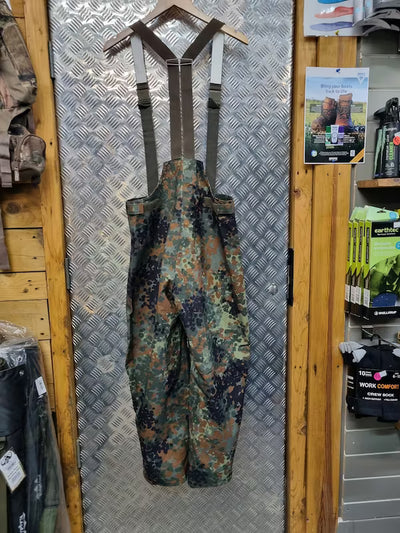 German Army Flecktarn Rain Trousers