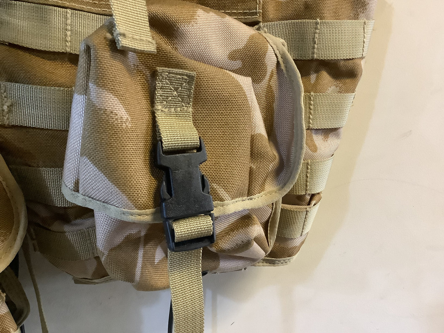 Desert DPM Camo - Vest Tactical Load Carrying webbing with pouches - Save $65
