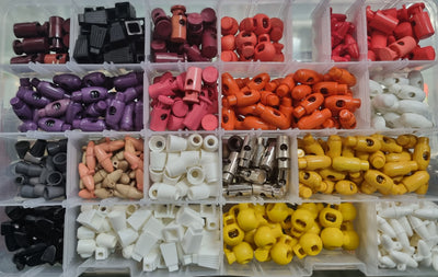 Cord Stoppers - Various colours & shapes