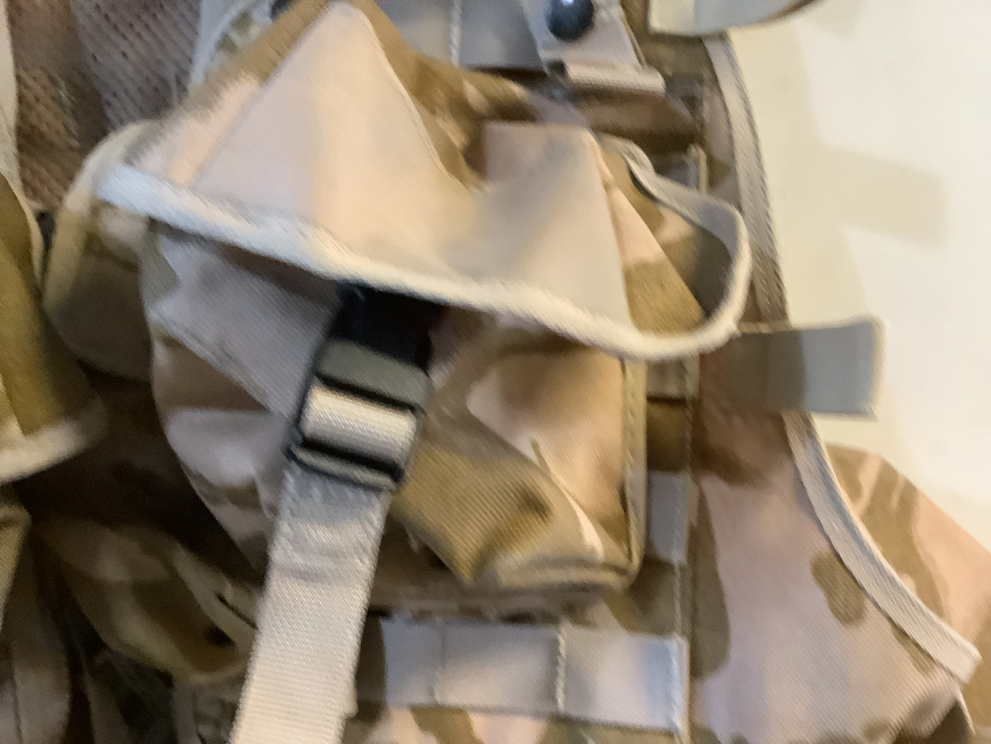 Desert DPM Camo - Vest Tactical Load Carrying webbing with pouches - Save $65