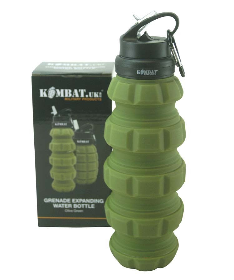Kombat UK - Grenade Expanding Water Bottle 580ml