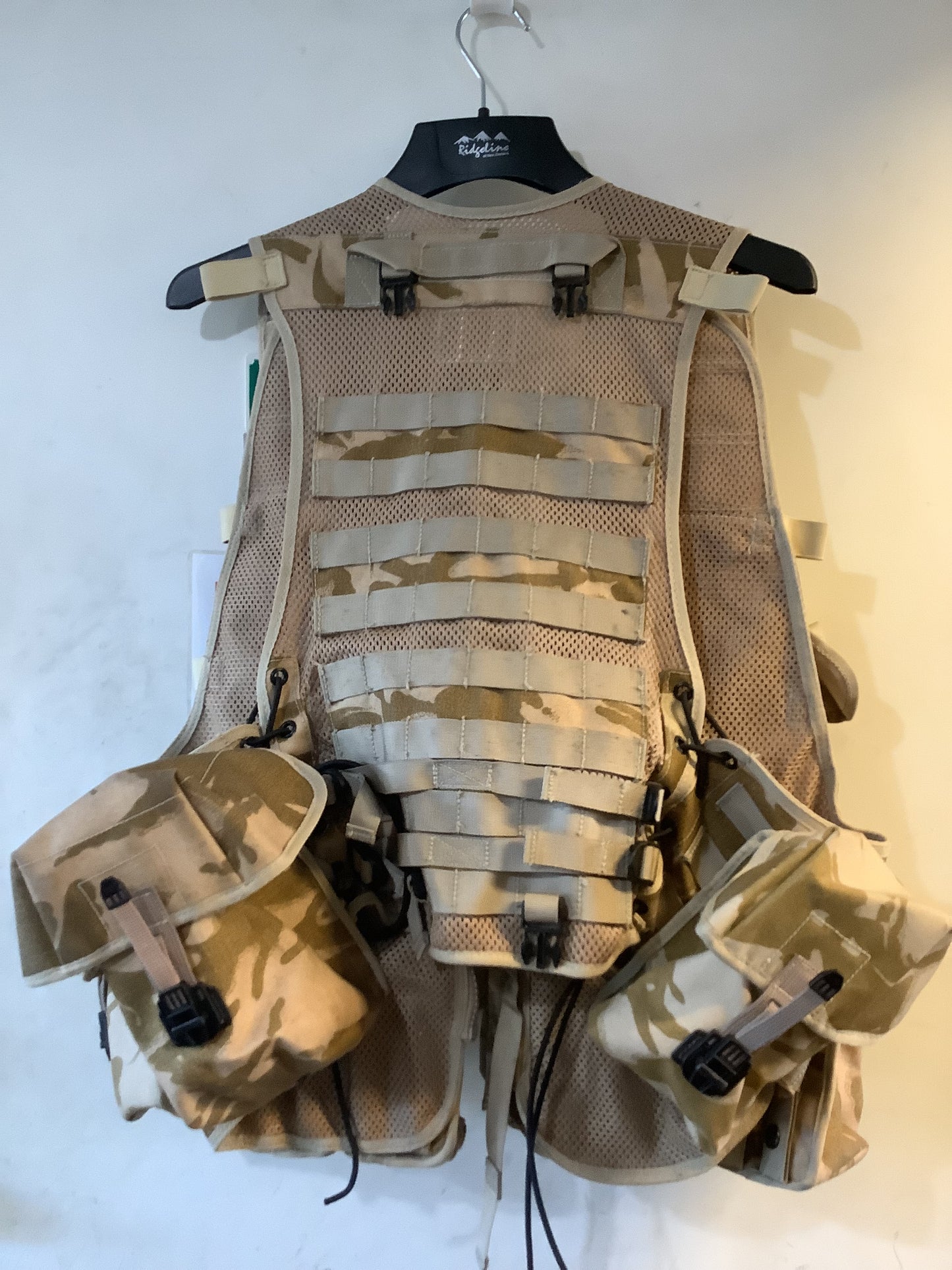 Desert DPM Camo - Vest Tactical Load Carrying webbing with pouches - Save $65