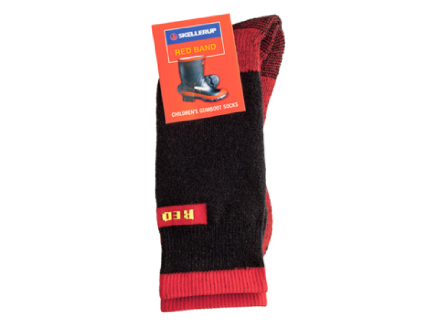 The KIWI Gumboot Sock (The Red Band Sock)
