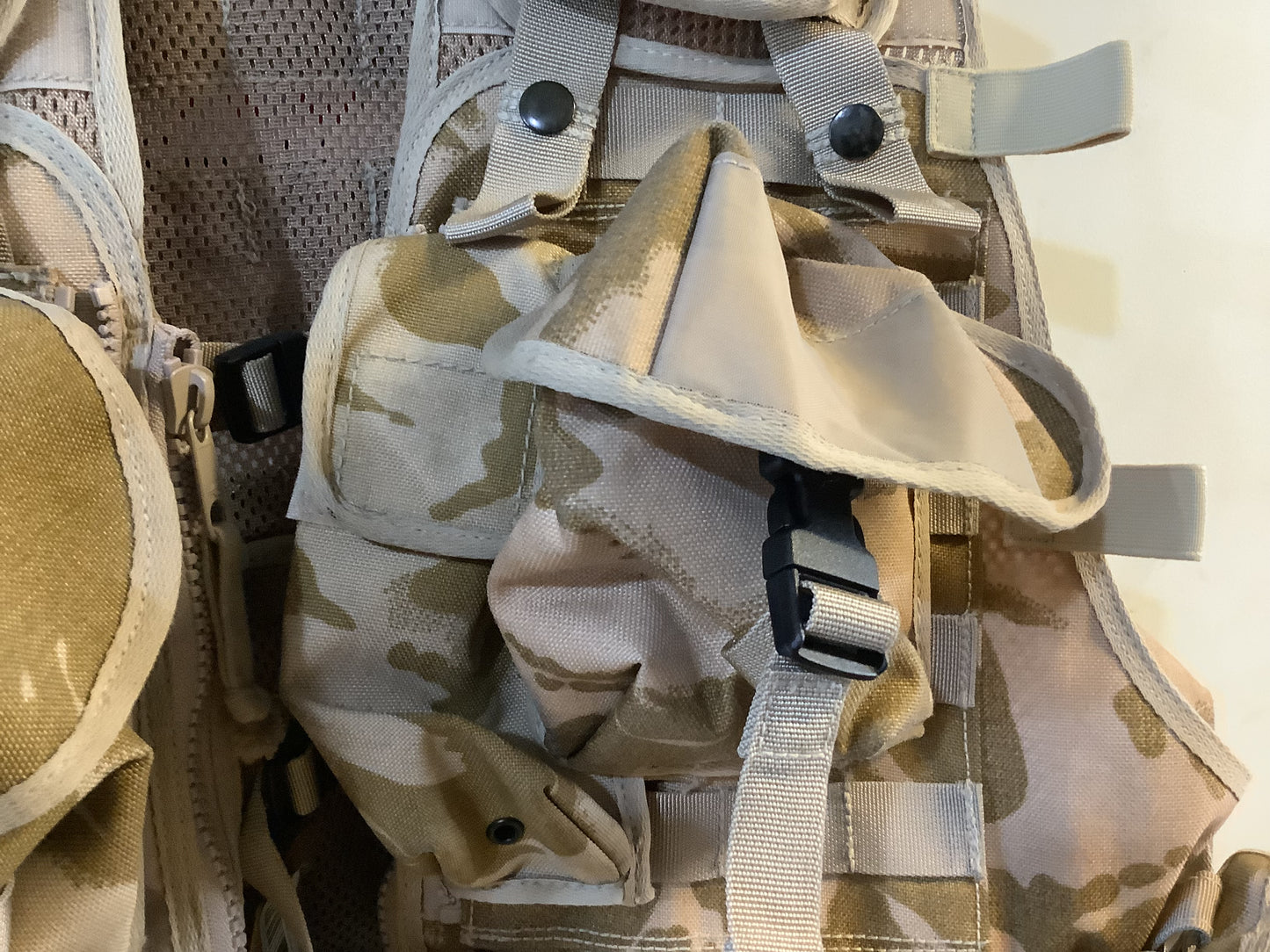 Desert DPM Camo - Vest Tactical Load Carrying webbing with pouches - Save $65