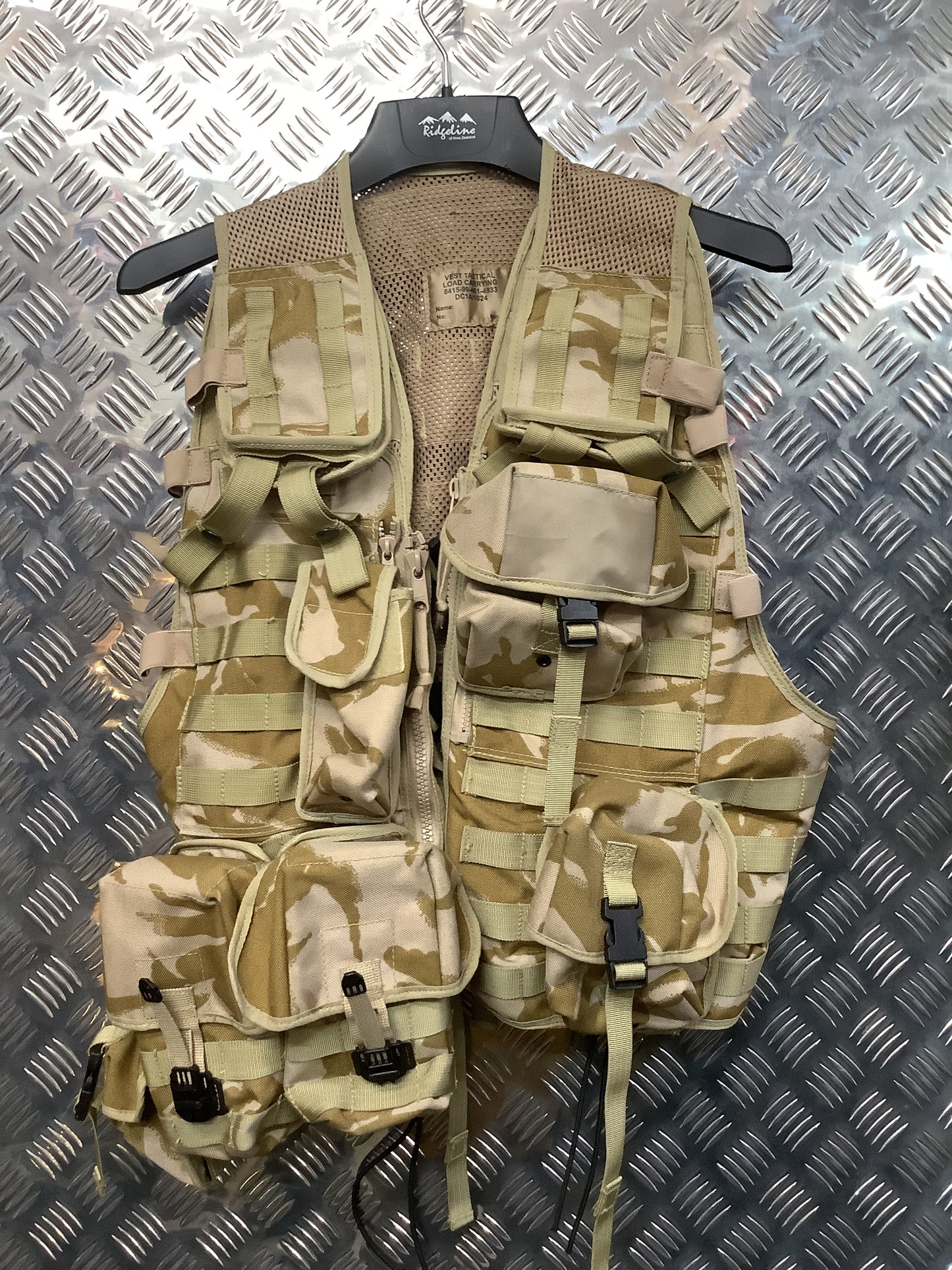 Desert DPM Camo - Vest Tactical Load Carrying webbing with pouches - Save $65