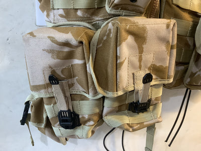 Desert DPM Camo - Vest Tactical Load Carrying webbing with pouches - Save $65