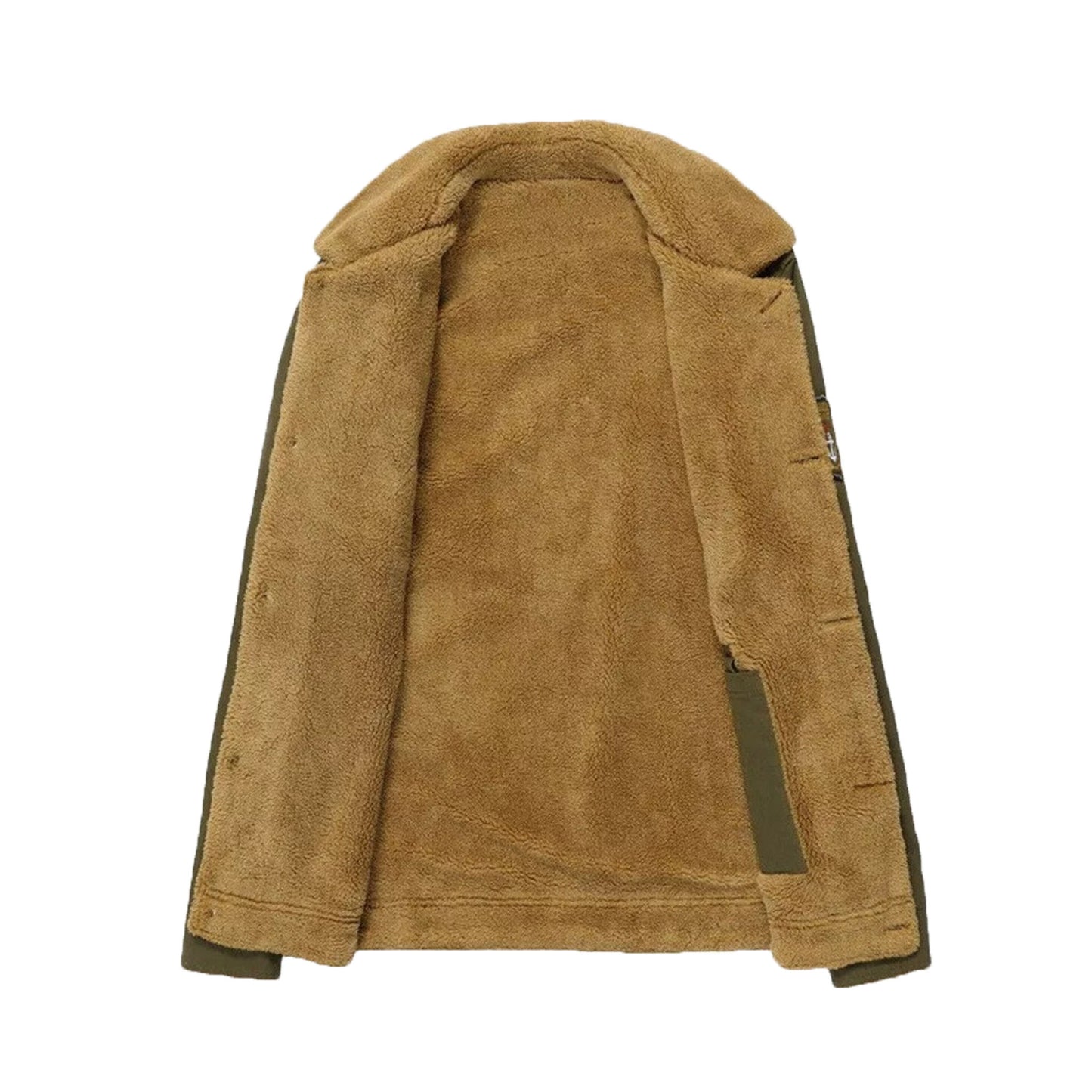 bomber jacket inside faux fur lining
