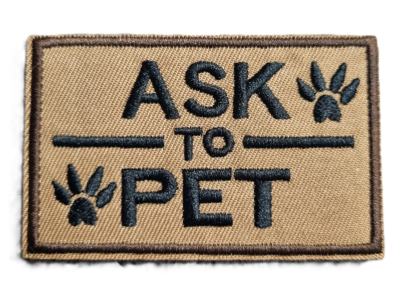 Patches/Badges (With hook and loop fastener back or Sew on)