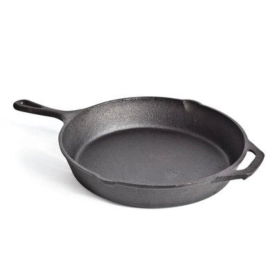 CAMPFIRE Cast Iron Skillet/Frypan/Dish - Seasoned