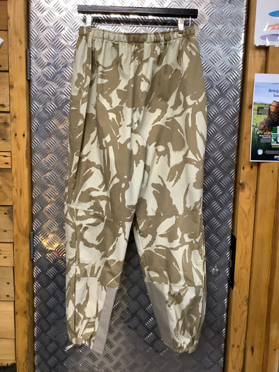 British Army Wet Weather Pants Desert DPM