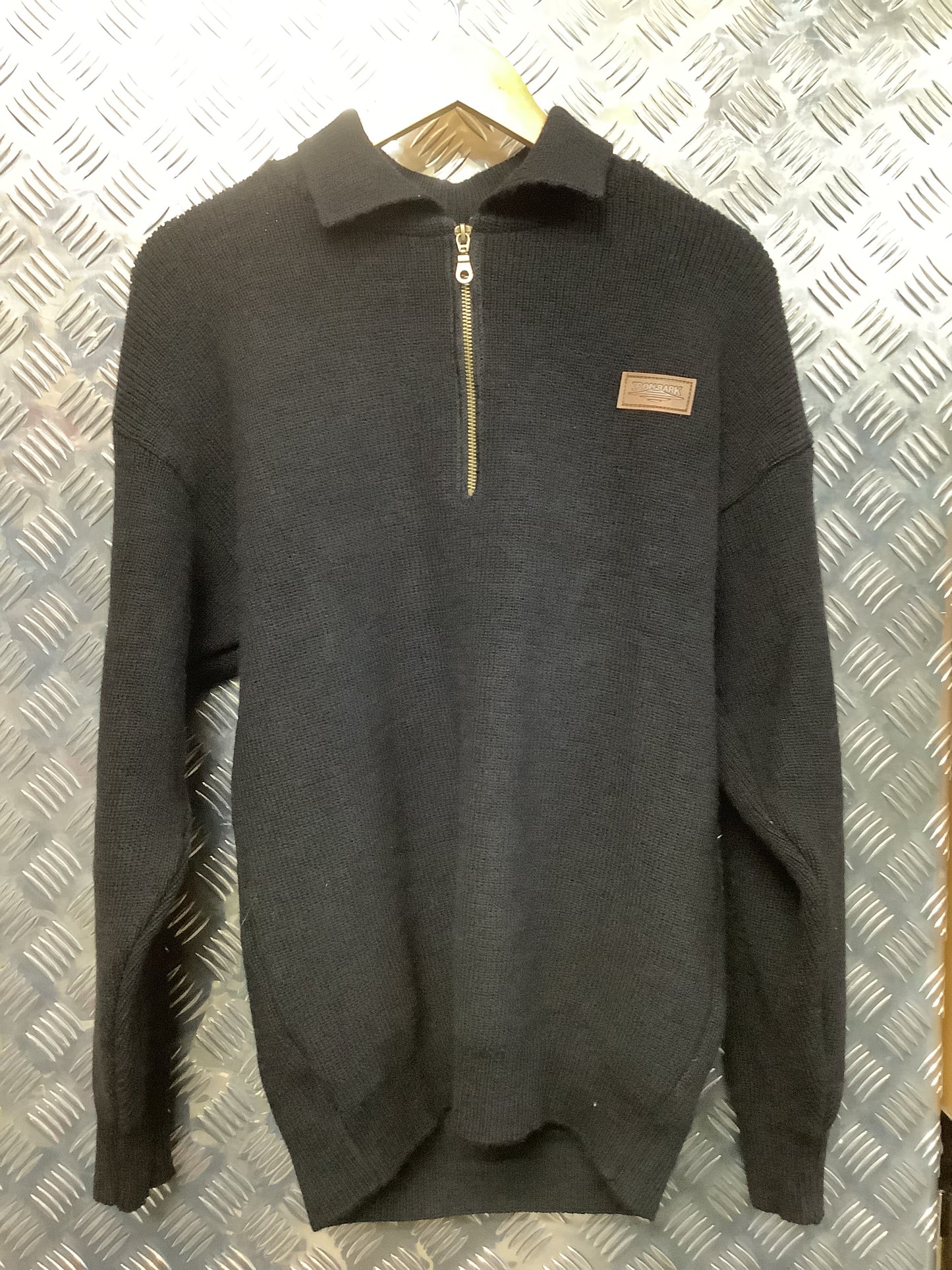 Ironbark Pure Wool Half Zip Jersey