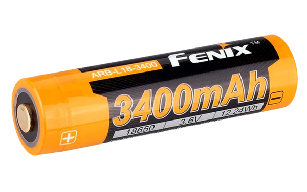 Fenix - 18650 Battery ARB-L18-3400 Rechargeable