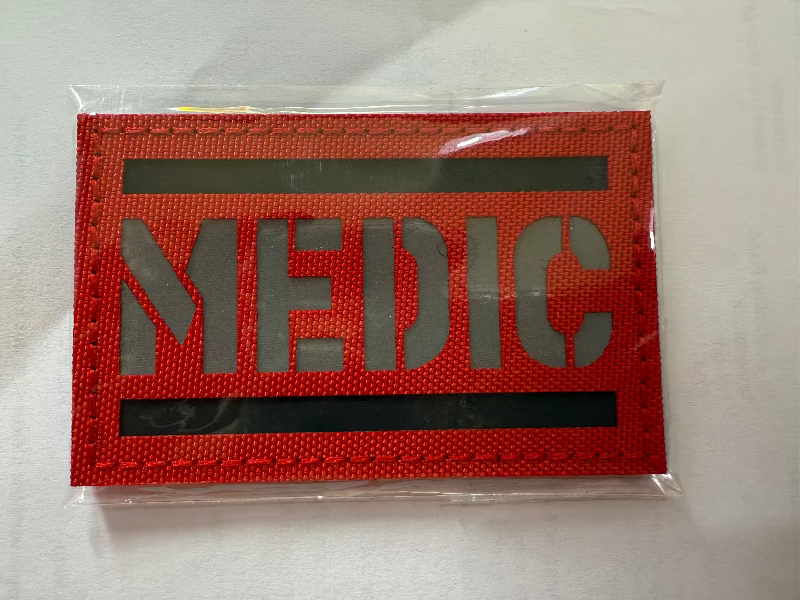 Patches/Badges (With hook and loop fastener back or Sew on)