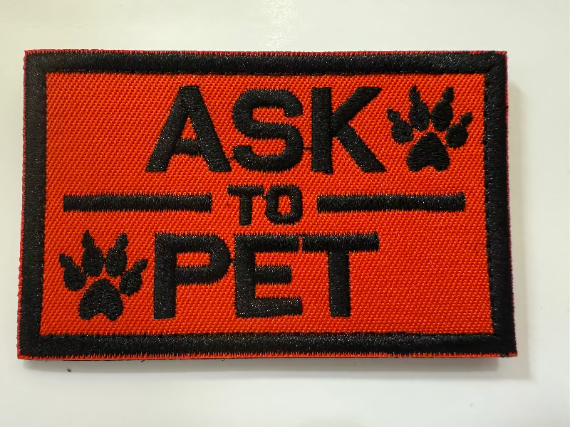 Patches/Badges (With hook and loop fastener back or Sew on)