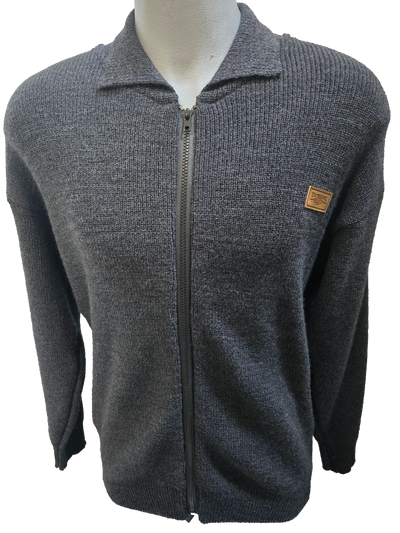 Ironbark Pure Wool Full Zip Jersey