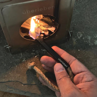 Uberleben Tindar Wick Fire Starter wick & bellow
