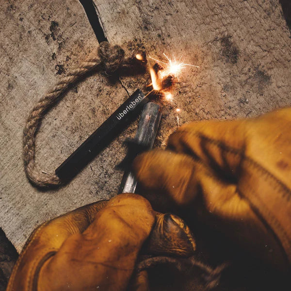 Uberleben Tindar Wick Fire Starter wick & bellow