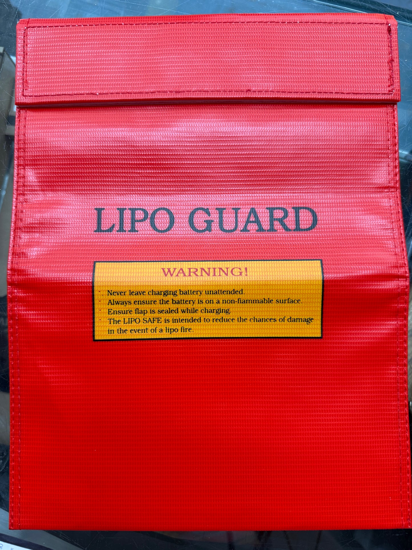Lipo Guard Battery Charging Flame Retardant Safety Bag