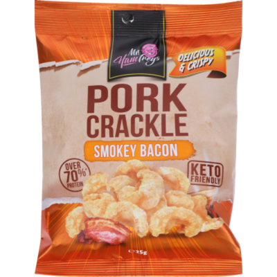 Mr Hamfreys Pork Crackle Smokey bacon