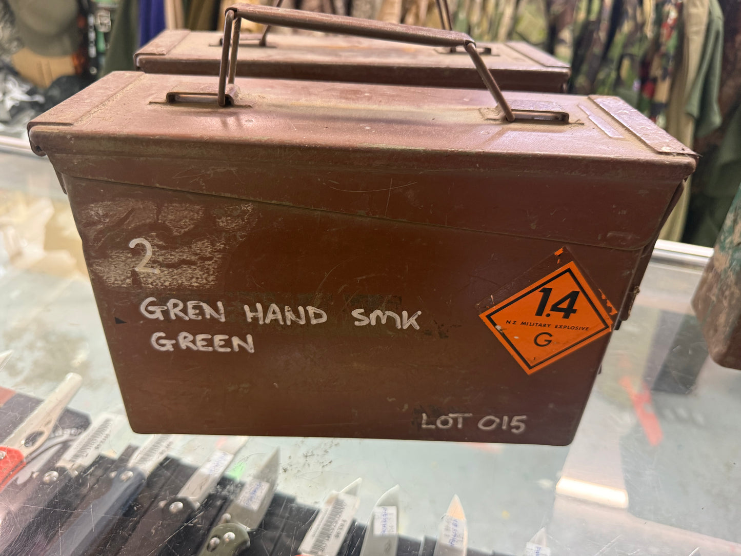 Old Ammunition Tin - 30 Cal size