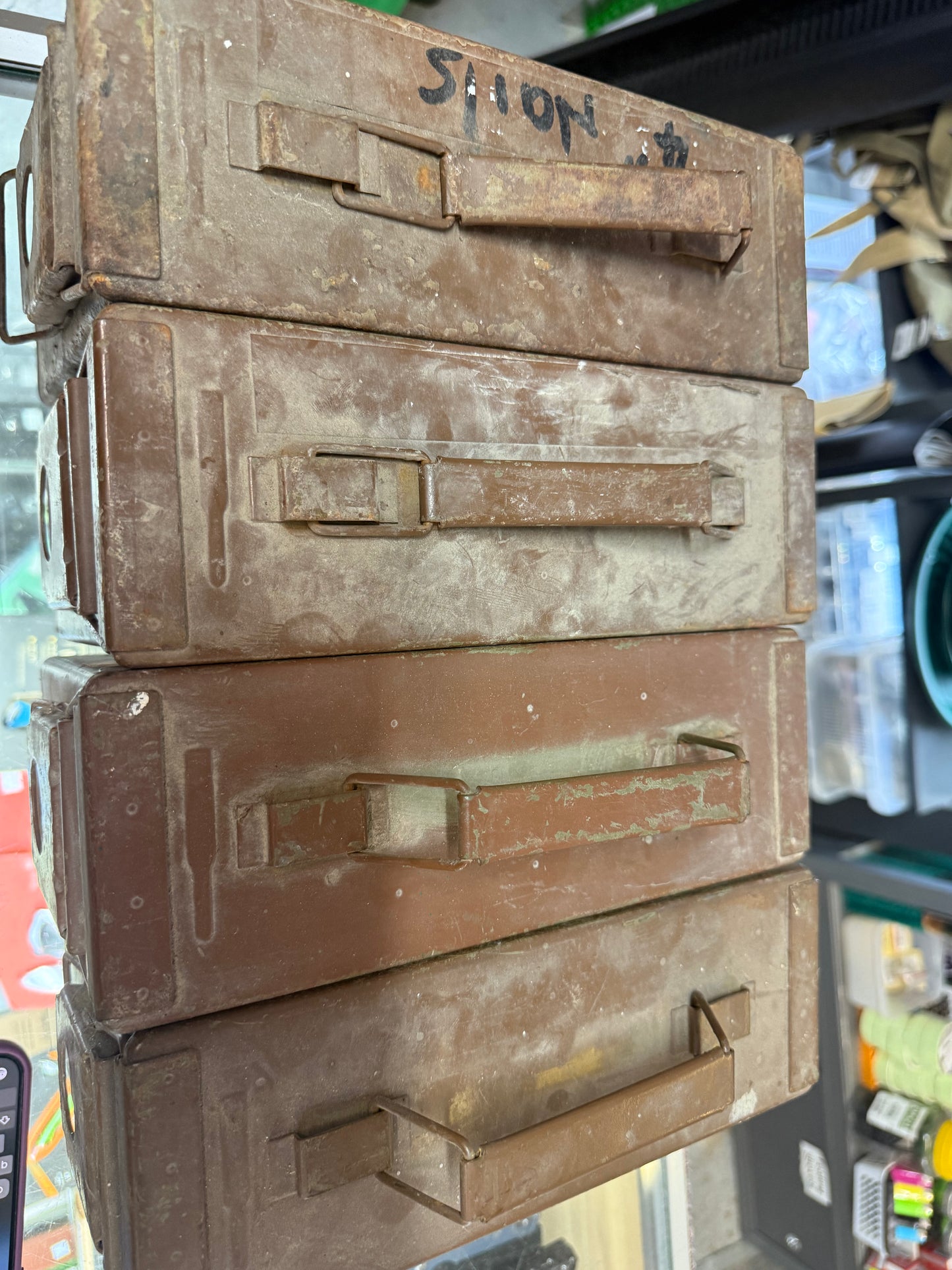 Old Ammunition Tin - 30 Cal size