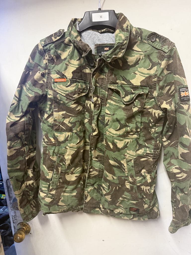SUPERDRY Rookie Edition Camo Jacket - Medium