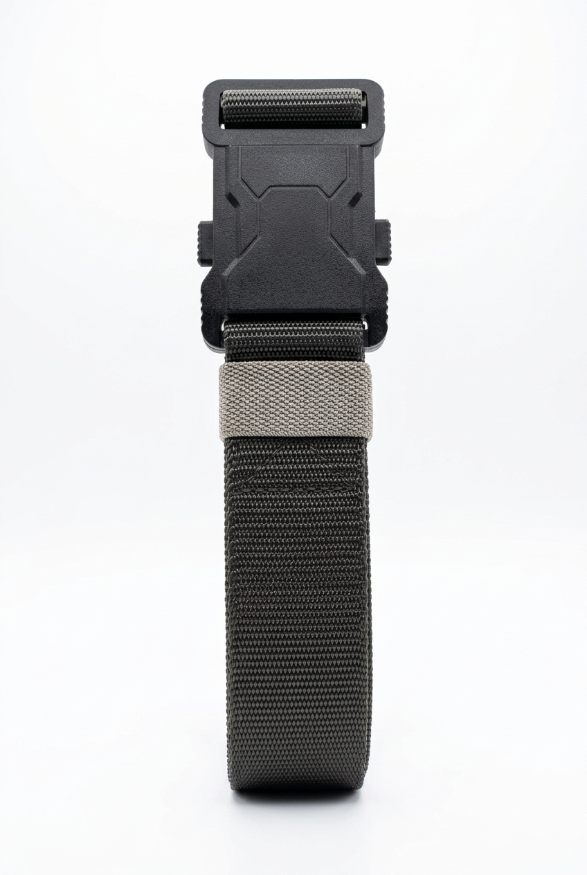 Tactical Webbing Belt with plastic buckle - 4 different colours