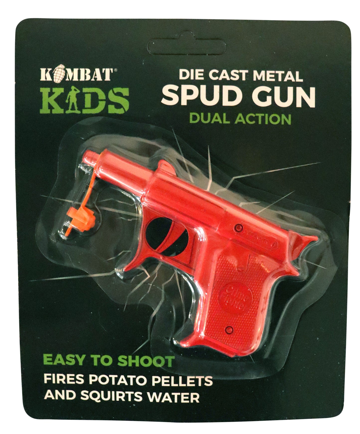 Kombat UK - Metal Die-Cast Spud Gun