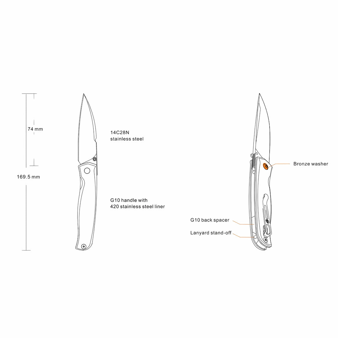 Ruike P661 Folding Knife
