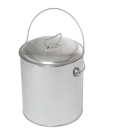 CAMPFIRE TIN BILLY CAN WITH LID 3.0L