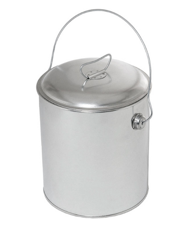 CAMPFIRE TIN BILLY CAN WITH LID 6.0L