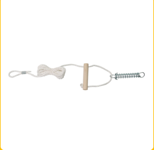 OZtrail GUY ROPE WOOD RUNNER & SPRING SINGLE 3.5m x 6mm