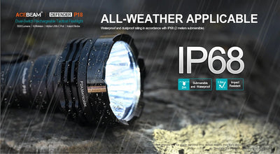 Acebeam P18 Quad-Core Tactical Flashlight