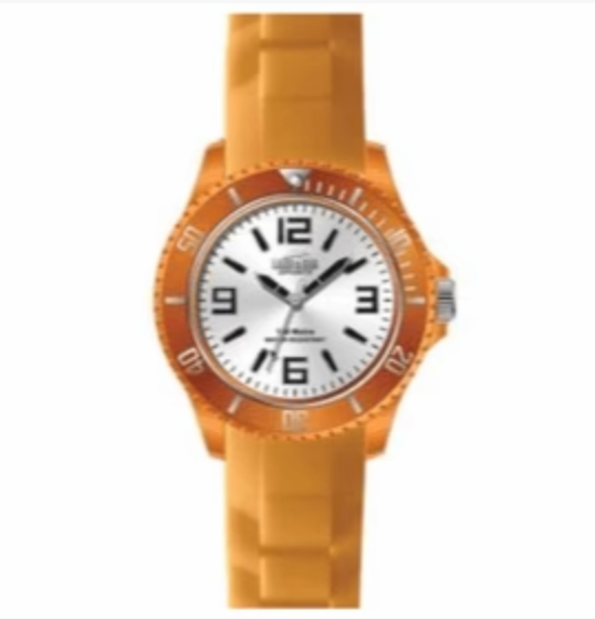Land & Sea Silicone Watch Orange Medium