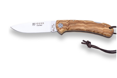 Joker Cocker Folding Knife- NO134 Olive wood Handle
