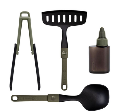 Muns Foldable 4pce Silicone Tool Set