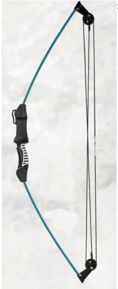 20LB YOUTH COMP BOW KIT-BLUE