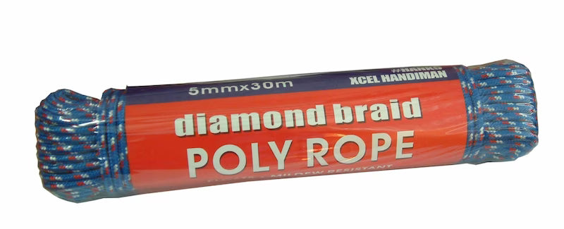 Xcel Rope - Diamond Braid Polypropylene 30m Hank