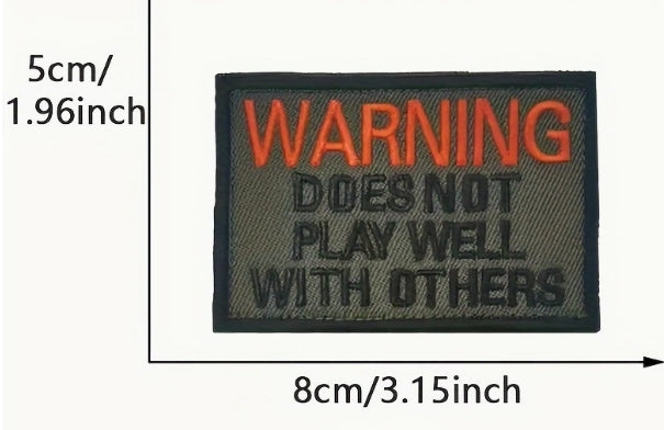 Patches/Badges (Sew on velcro)