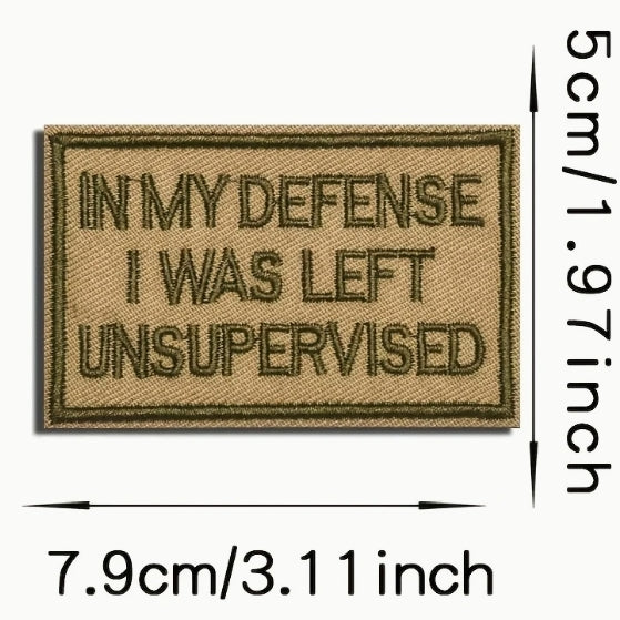 Patches/Badges (Sew on velcro)