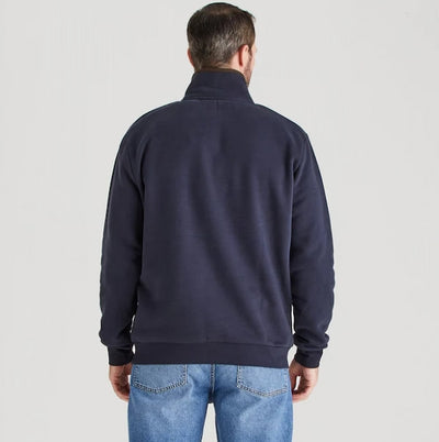 Ridgeline Men's Brancaster 1/4 Zip Top Navy
