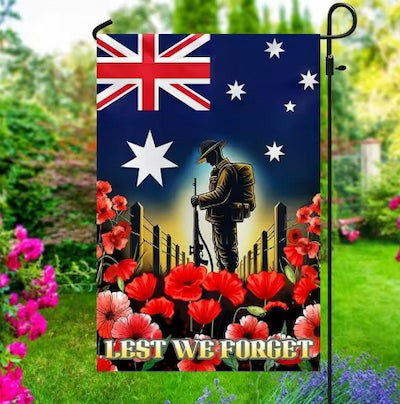 Anzac Garden Flags