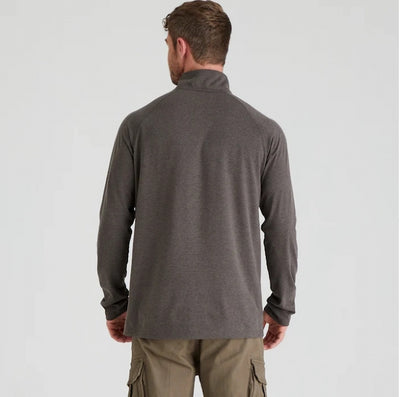 Ridgeline Men's Baseline Pull-on Zip Top