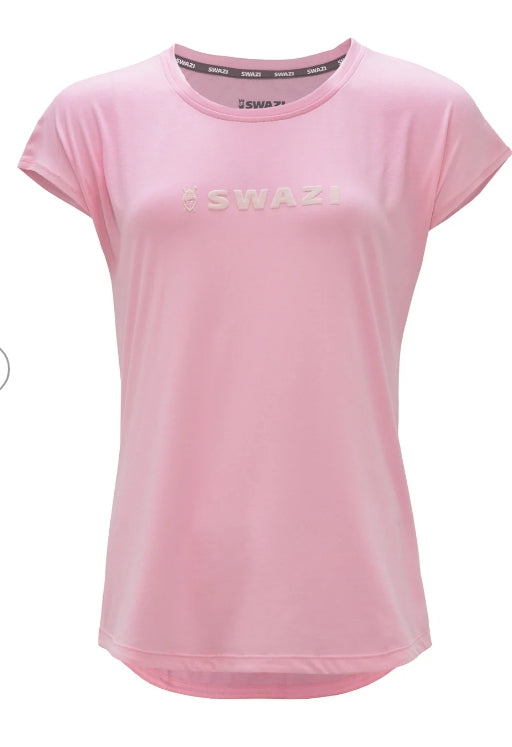 SWAZI WOMENS SWAZI CAP SLEEVE TEE