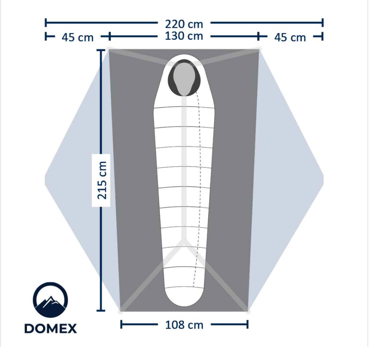 Domex Scout 1-2 Person Tent