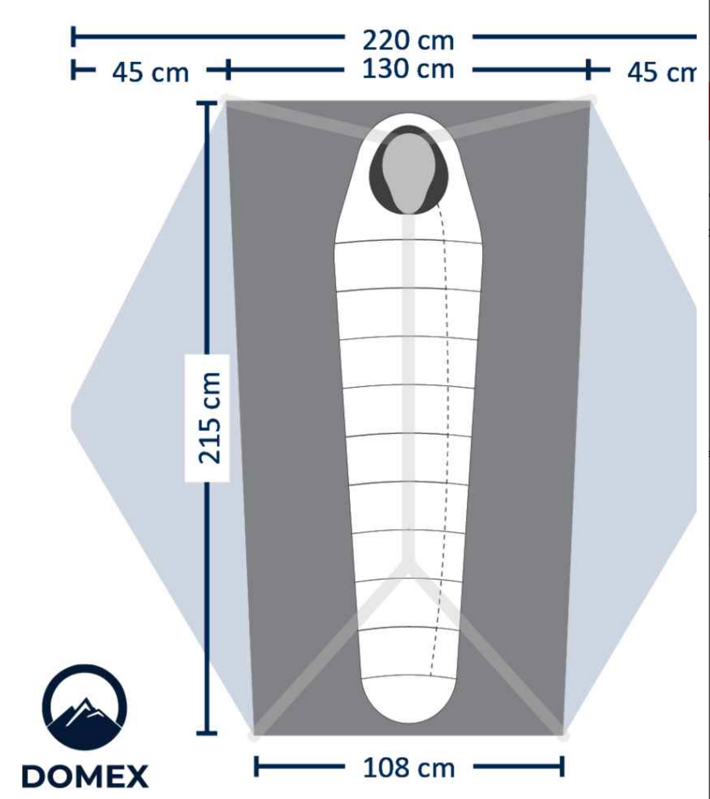 Domex Ascent 1-2 Person Tent - Save 20%